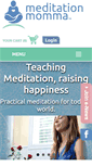 Mobile Screenshot of meditationmomma.com